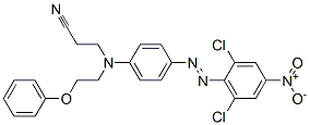 CAS#: 74956-19-7, 3-[[4-(2,6-Dichloro-4-Nitrophenyl)Diazenylphenyl]-[2-(Phenoxy)Ethyl]Amino]Propanenitrile