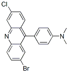 CAS 登录号:7497-58-7, 4-(2-溴-6-氯-吖啶-9-基)-N,N-二甲基-苯胺