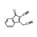 CAS#: 749894-10-8, 3-(Cyanomethyl)-1-oxo-1H-indene-2-carbonitrile