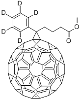 CAS#: 749898-80-4, 3'-(phenyl-2,3,4,5,6-d5)-3'H-Cyclopropa[1,9][5,6]fullerene-C60-Ih-3'-butanoic Acid methyl ester