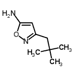 CAS#: 749902-10-1, 3-(2,2-Dimethylpropyl)-1,2-oxazol-5-amine