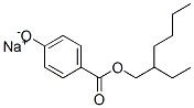 CAS 登录号：74997-72-1， 4-(2-乙基己氧羰基)苯酚钠