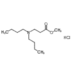 CAS#: 75003-73-5, Methyl N,N-dibutyl-beta-alaninate hydrochloride (1:1)