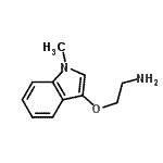 CAS#: 750508-29-3, 2-[(1-Methyl-1H-indol-3-yl)oxy]ethanamine