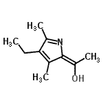 CAS#: 750511-61-6, (1E)-1-(4-Ethyl-3,5-dimethyl-2H-pyrrol-2-ylidene)ethanol