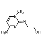 CAS#: 750515-48-1, 2-[(4-Imino-1-methyl-1,4-dihydro-2-pyrimidinyl)amino]ethanol