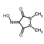 CAS 登录号：750519-30-3， 4-(羟基亚胺)-1,2-二甲基-3,5-吡唑烷二酮