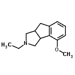 CAS#: 750538-22-8, 2-Ethyl-4-methoxy-1,2,3,3a,8,8a-hexahydroindeno[1,2-c]pyrrole