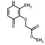 CAS#: 750559-41-2, Methyl [(2-methyl-4-oxo-1,4-dihydro-3-pyridinyl)oxy]acetate