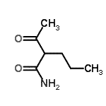 CAS#: 75063-61-5, 2-Acetylpentanamide
