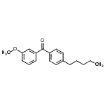CAS#: 750633-68-2, (3-Methoxyphenyl)(4-pentylphenyl)methanone