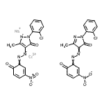 CAS#: 75199-04-1, Bis[2-(2-chlorophenyl)-2,4-dihydro-4-[(2-hydroxy-5-nitrophenyl)azo]-5-methyl-3H-pyrazol-3-onato]-Chromate sodium salt