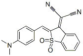 CAS#: 75214-61-8, 2-[(2Z)-2-[(4-Dimethylaminophenyl)Methylidene]-1,1-Dioxido-1-Benzothiophen-3-Ylidene]Propanedinitrile