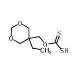 CAS#: 752147-90-3, O-[(5-Ethyl-1,3-dioxan-5-yl)methyl] hydrogen carbonodithioate
