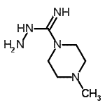 CAS#: 752182-23-3, N-amino-4-methyl-piperazine-1-carboxamidine
