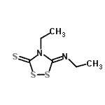 CAS#: 752187-48-7, (5Z)-4-Ethyl-5-(ethylimino)-1,2,4-dithiazolidine-3-thione