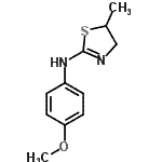 CAS#: 75220-49-4, N-(4-Methoxyphenyl)-5-methyl-4,5-dihydro-1,3-thiazol-2-amine