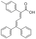 CAS#: 75226-89-0, (2E)-2-(4-Methylphenyl)-5,5-Di(Phenyl)Penta-2,4-Dienoic Acid