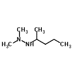 CAS#: 75267-97-9, 1,1-Dimethyl-2-(2-pentanyl)hydrazine