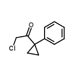 CAS 登录号：75272-09-2， 2-氯-1-(1-苯基环丙基)乙酮