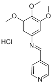 CAS#: 75273-85-7, 1-Pyridin-4-Yl-N-(3,4,5-Trimethoxyphenyl)Methanimine Hydrochloride