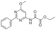 CAS#: 75274-16-7, Ethyl 2-[(6-Methoxy-2-Phenylpyrimidin-4-Yl)Amino]-2-Oxoacetate