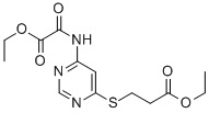 CAS#: 75274-25-8, Ethyl 3-[6-[(2-Ethoxy-2-Oxoacetyl)Amino]Pyrimidin-4-Yl]Sulfanylpropanoate