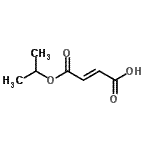 CAS 登录号：7529-87-5， (2E)-4-异丙氧基-4-氧代-2-丁烯酸