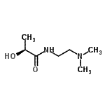 CAS 登录号：752989-75-6， (2S)-N-[2-(二甲基氨基)乙基]-2-羟基丙酰胺