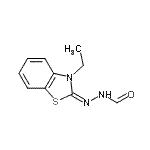 CAS#: 753028-42-1, N'-[(2E)-3-Ethyl-1,3-benzothiazol-2(3H)-ylidene]formic hydrazide