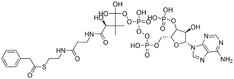 CAS#: 7532-39-0, [(2R,3S,4R,5R)-5-(6-Aminopurin-9-Yl)-4-Hydroxy-2-[[Hydroxy-[Hydroxy-[3-Hydroxy-2,2-Dimethyl-3-[2-[2-(2-Phenylacetyl)Sulfanylethylcarbamoyl]Ethylcarbamoyl]Propoxy]Phosphoryl]Oxy-Phosphoryl]Oxymethyl]Oxolan-3-Yl]Oxyphosphonic Acid