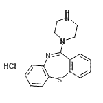 CAS#: 753475-15-9, 11-(1-Piperazinyl)dibenzo[b,f][1,4]thiazepine hydrochloride (1:1)