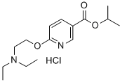 CAS#: 75348-36-6, Propan-2-Yl 6-(2-Diethylaminoethoxy)Pyridine-3-Carboxylate Hydrochloride