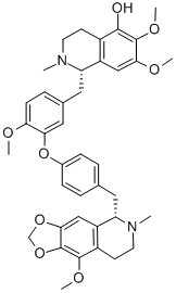 CAS#: 75352-25-9, (1S)-6,7-Dimethoxy-1-[[4-Methoxy-3-[4-[[(6S)-4-Methoxy-7-Methyl-8,9-Dihydro-6H-[1,3]Dioxolo[4,5-f]Isoquinolin-6-Yl]Methyl]Phenoxy]Phenyl]Methyl]-2-Methyl-3,4-Dihydro-1H-Isoquinolin-5-Ol
