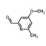 CAS#: 75358-79-1, 4-Methoxy-6-methyl-2-pyridinecarbaldehyde