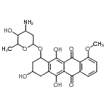 CAS#: 75363-85-8, 3,5,12-Trihydroxy-10-methoxy-6,11-dioxo-1,2,3,4,6,11-hexahydro-1-tetracenyl 3-amino-2,3,6-trideoxyhexopyranoside
