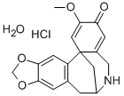 CAS#: 75370-49-9, (+/-)-5,6,7,8-Tetrahydro-2-Methoxy-3H-7,13B-Methano(1,3)Benzodioxolo(5,6-e)(2)Benzazocin-3-One Hydrochloride Hydrate (2:2:1)