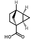 CAS#: 75421-02-2, (1R,2R,4R,5S)-Tricyclo[3.2.1.0<sup>2,4</sup>]octane-1-carboxylic acid