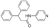 CAS#: 75437-13-7, 3,3-Di(Phenyl)-N-Pyridin-4-Ylpropanamide