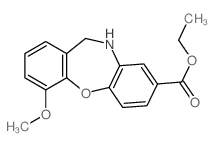 CAS#: 75451-07-9, Ethyl 10-Methoxy-5,6-Dihydrobenzo[b][1,5]Benzoxazepine-3-Carboxylate