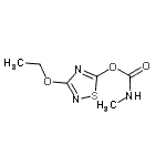 CAS#: 75465-42-8, 3-Ethoxy-1,2,4-thiadiazol-5-yl methylcarbamate
