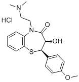 CAS#: 75472-91-2, (2S,3S)-5-[2-(Dimethylamino)ethyl]-3-hydroxy-2-(4-methoxyphenyl)-2,3-dihydro-1,5-benzothiazepin-4-one hydrochloride