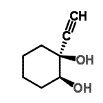 CAS#: 75476-41-4, (1S,2S)-1-Ethynyl-1,2-cyclohexanediol