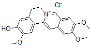 CAS#: 75491-93-9, 2,10,11-Trimethoxy-5,6-Dihydroisoquinolino[2,1-b]Isoquinolin-7-Ium-3-Ol Chloride