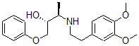 CAS#: 75491-97-3, (2R,3R)-3-[2-(3,4-Dimethoxyphenyl)Ethylamino]-1-(Phenoxy)Butan-2-Ol