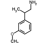 CAS#: 754913-55-8, 2-(3-Methoxyphenyl)-1-propanamine