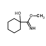CAS#: 754913-98-9, Methyl 1-hydroxycyclohexanecarboximidate