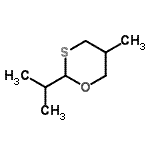 CAS#: 75501-43-8, 2-Isopropyl-5-methyl-1,3-oxathiane