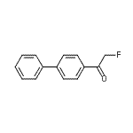 CAS#: 75524-55-9, 1-(4-Biphenylyl)-2-fluoroethanone