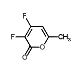 CAS#: 75599-88-1, 3,4-Difluoro-6-methyl-2H-pyran-2-one